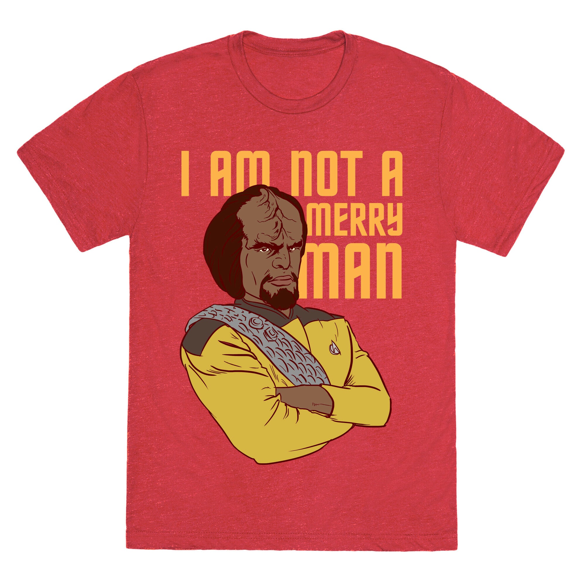 I am not a Merry Man Unisex Triblend Tee